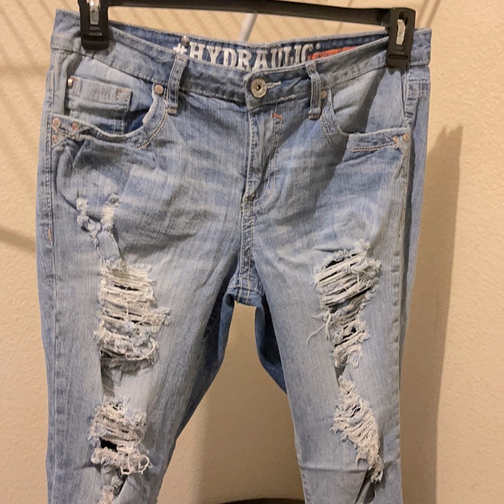 Hydraulic Sammie Boyfriend Ripped Jeans Size 9/10